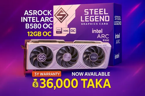 B580 Steel Legend Home Page