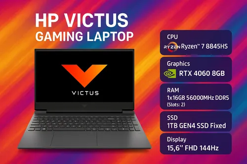 HP Victus 4050 Home Page