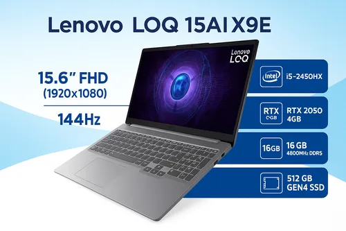 Lenovo LOQ 2050 Home Page