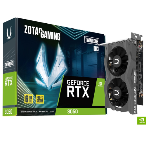 Zotac Gaming GeForce RTX 3050 Twin Edge OC 6GB GDDR6 Graphics Card