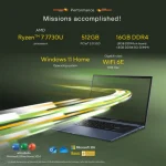 Asus Vivobook 15 M1502YA (Ryzen 7 7730U, 16GB RAM, 512GB SSD, 15.6" FHD) Laptop