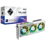 ASRock Intel Arc B580 Steel Legend OC 12GB GDDR6 Graphics Card