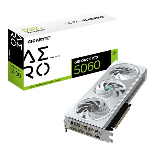 Gigabyte GeForce RTX 5060 Aero OC 8GB GDDR7 Graphics Card