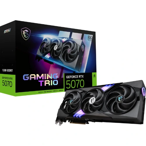 MSI GeForce RTX 5070 Gaming Trio OC 12GB GDDR7 Graphics Card
