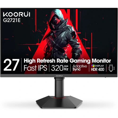 Koorui G2721E 27 Inch 320Hz 1440p 2K QHD IPS Gaming Monitor (1) Koorui G2721E 27 Inch 320Hz 2K 1440p QHD 1ms Fast IPS Gaming Monitor - Image 1