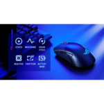 Asus ROG Keris Wireless Aimpoint (P709) Gaming Mouse (75g, Tri-Mode Connectivity, 42K DPI, 119Hr Battery) - White - Image 11