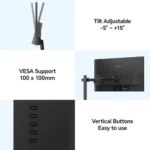 Koorui E2721H 27 Inch 120Hz 2K 1440p QHD 1ms IPS Monitor - Image 9