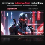 Koorui G2421V 24 Inch 180Hz 2K 1440p QHD 1ms Fast IPS Gaming Monitor - Image 9