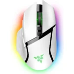 Razer Basilisk V3 Pro 35K Wireless Gaming Mouse (35000 DPI, 210Hr Battery) - White
