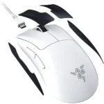 Razer DeathAdder V3 Pro Wireless Gaming Mouse (64g Lightweight, 30K DPI, 8 Programmable Buttons, 90 Hr Battery) - White - Image 2