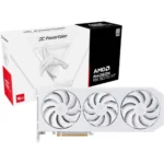 Powercolor HELLHOUND SPECTRAL WHITE AMD Radeon RX 9070 XT 16GB GDDR6 Graphics Card