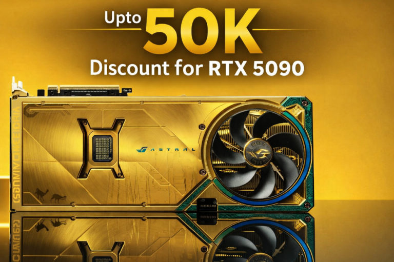 Upto 50K Discount for RTX 5090
