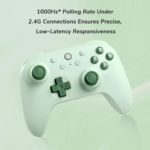 8BitDo Ultimate 2C Wireless Gaming Controller Green Color (1000 Hz Polling, Hall Effect Joysticks and Triggers) - Image 5