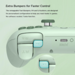 8BitDo Ultimate 2C Wireless Gaming Controller Green Color (1000 Hz Polling, Hall Effect Joysticks and Triggers) - Image 4