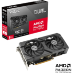 Asus DUAL EVO OC AMD Radeon RX 7600 8GB GDDR6 Graphics Card